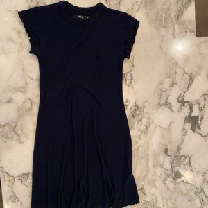 BDG Women’s navy/black waffle dress